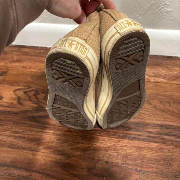 Converse Women's Tan and Brown Trainers - Picture 6 of 6